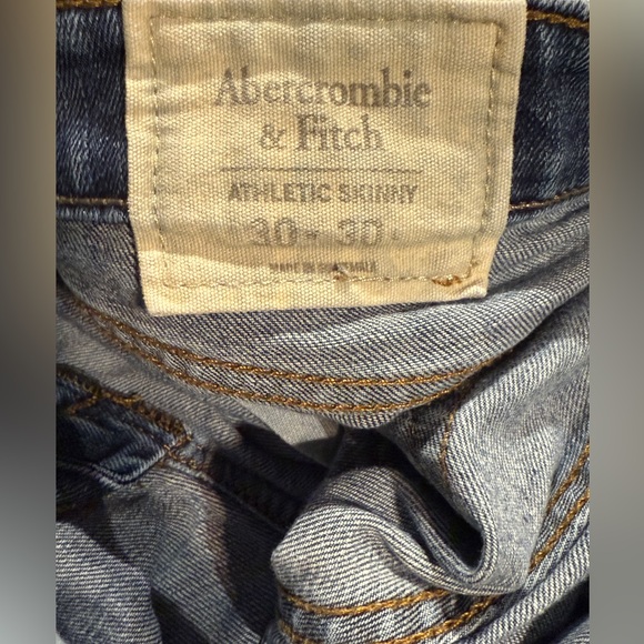 Abercrombie Athletic Skinny Jeans 30x30 - Picture 4 of 4